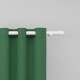 Barrote cortina de metal 3 m 28 Mm + 3 Soportes BLANCO