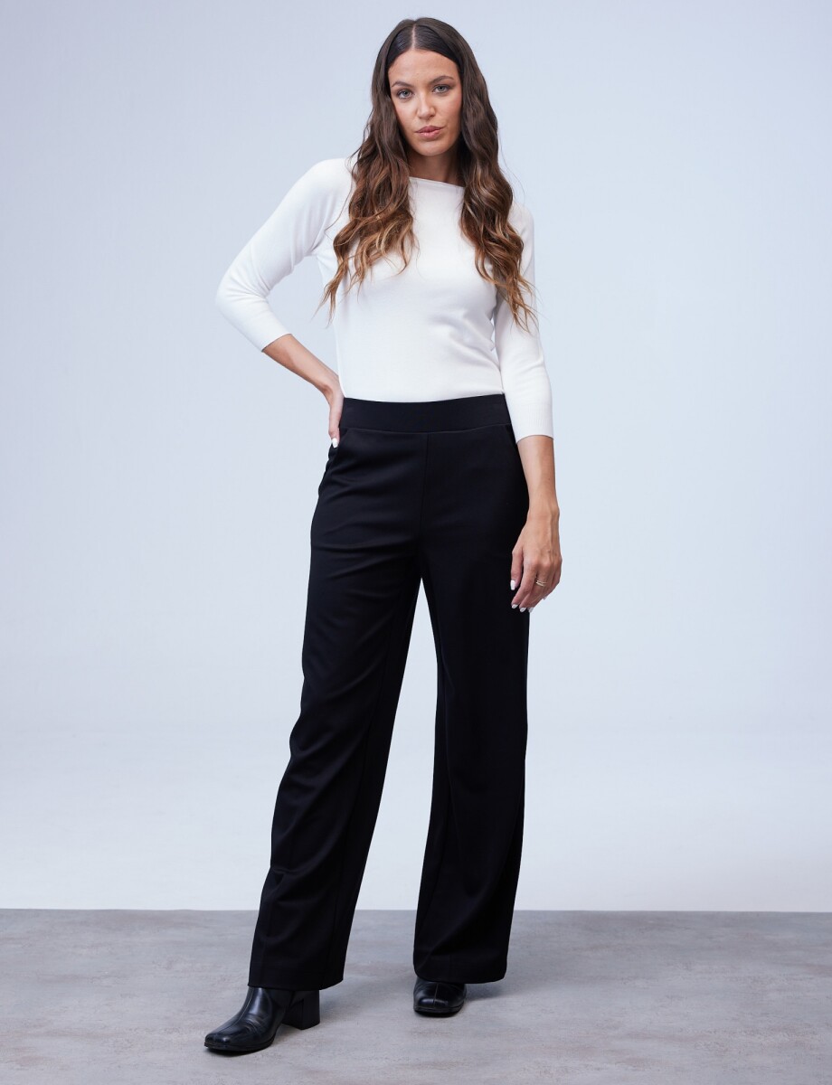 Pantalon Wide - Negro 