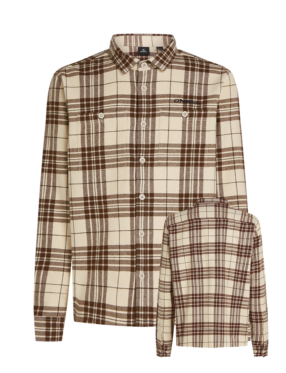 Camisa O'Neill Flannel - Beige 