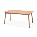 Imagen de Mesa Rectangular De Jardín RUSTICO Nassau 160X90 CM Eucaliptus