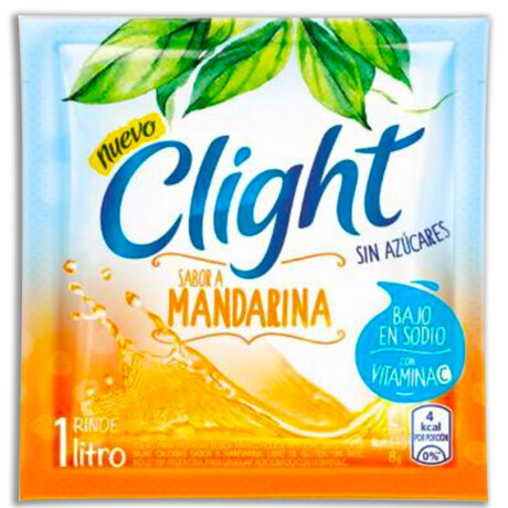 REFRESCO POLVO CLIGHT MANDARINA 8G REFRESCO POLVO CLIGHT MANDARINA 8G