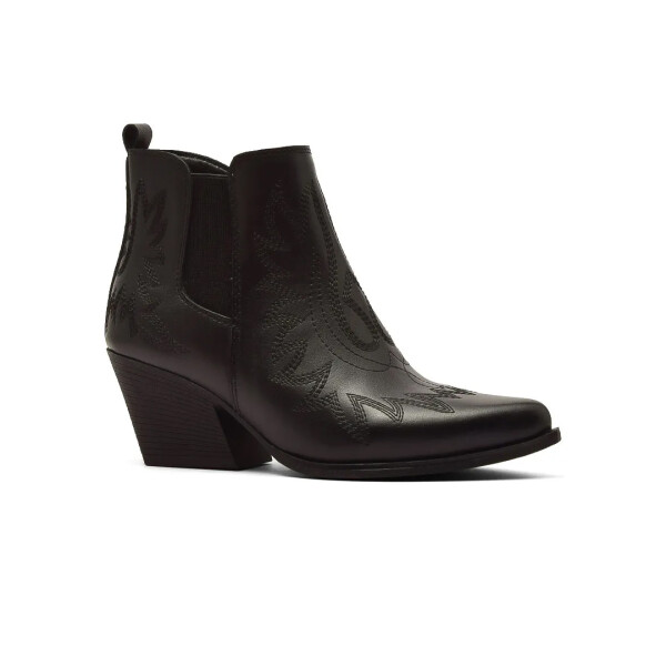 TEXANA DE CUERO SAKTY - MARCO DONATTI NEGRO