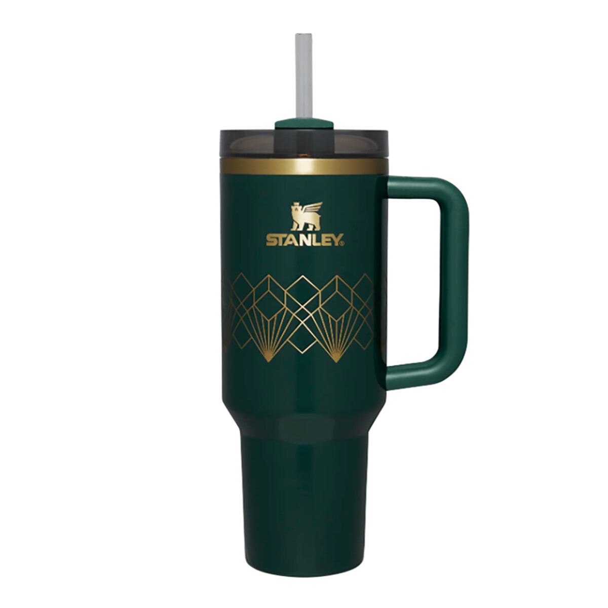 Stanley - Vaso Térmico Deco Collection - 1,18 L. Conserva Hasta 11 Horas la Bebida Fría. Incluye Sor 