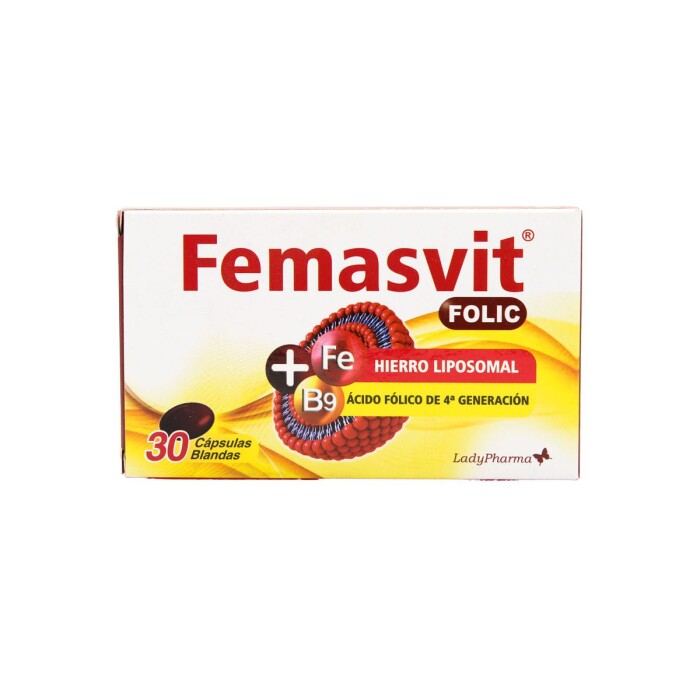 FEMASVIT FOLIC CJ X 30 CÁPS. BLANDAS única