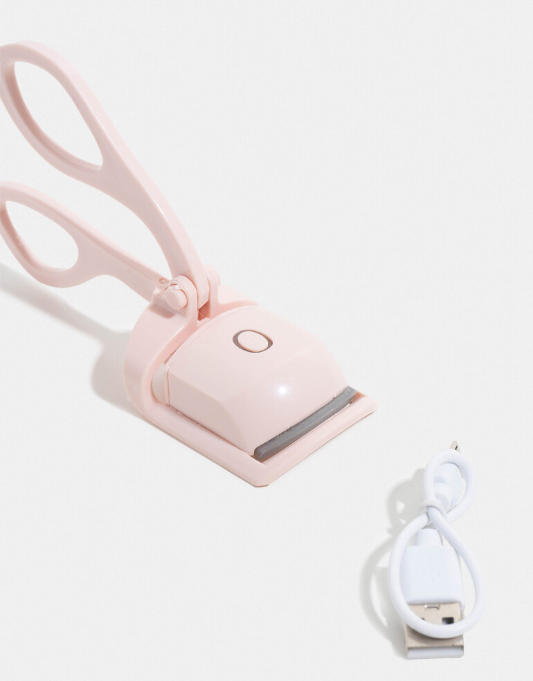 Complementos de cosmética para rostro Herramientas para ojos Arqueador De Pestañas Eléctrico - Rosa Claro