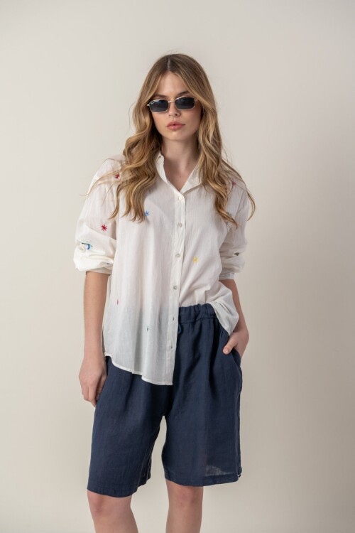 Camisa Poly Blanca