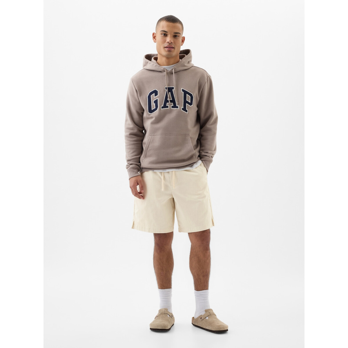 V-8IN ESSENTIAL EASY SHORT - CHINO 