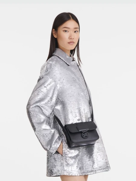 Longchamp -Cartera de cuero con solapa, Box-trot 0