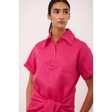 Pre Venta Vestido Kiwi Fucsia
