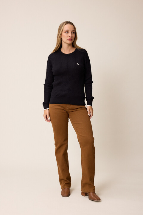 SWEATER DUNAI POLANCO Negro