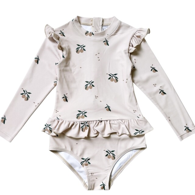 Traje de baño manga larga Lemon (UV UPF 50+) Traje de baño manga larga Lemon (UV UPF 50+)