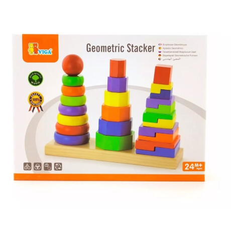 VIGA - JUEGO DE APILAR DE FORMAS GEOMÉTRICAS VIGA - JUEGO DE APILAR DE FORMAS GEOMÉTRICAS