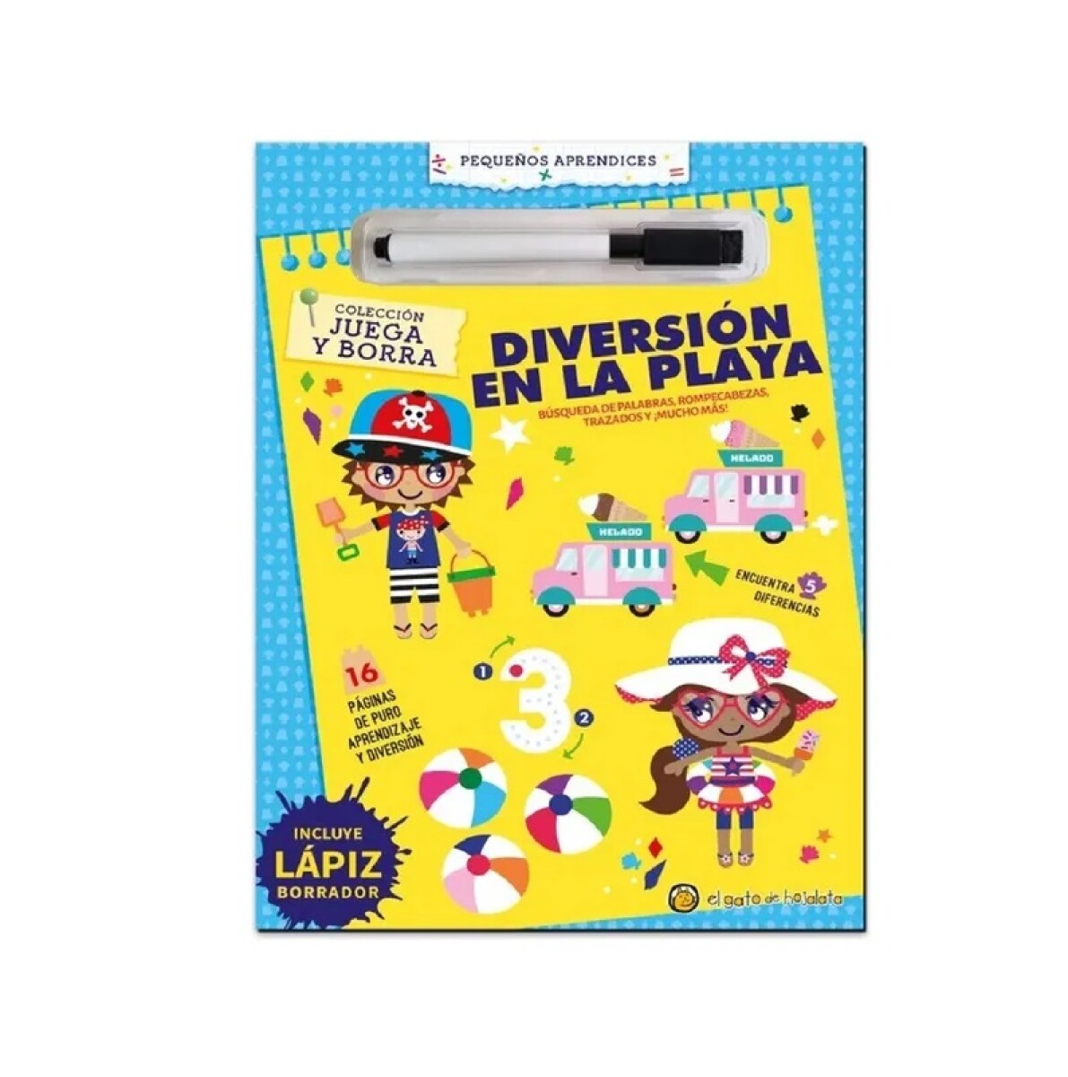 JUEGA Y BORRA. DIVERSION EN LA PLAYA 