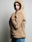 Campera de peluche Juli Camel