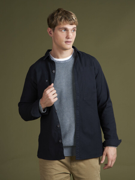 OVERSHIRT SPICA MARINO