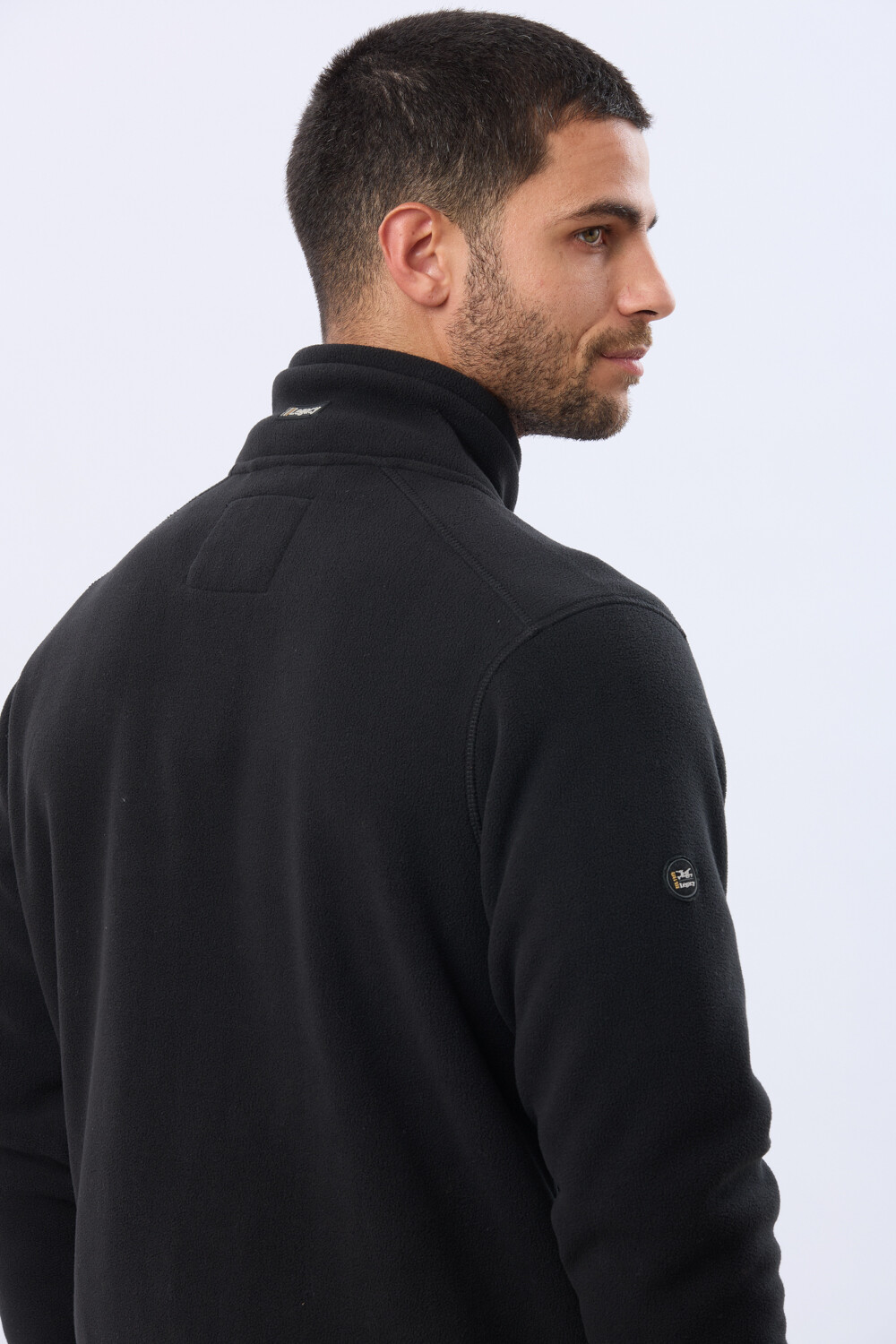 CAMPERA POLAR DE ABRIGO Negro
