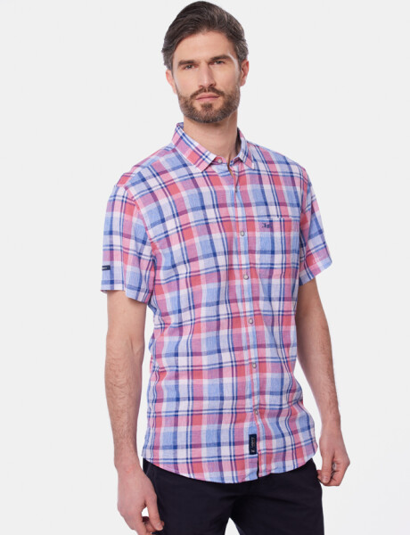 CAMISA DE LINO Rosado