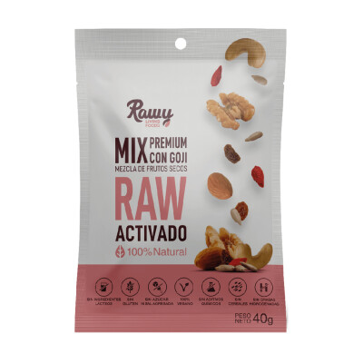 Mix De Frutos Secos Rawy 40g Mix De Frutos Secos Rawy 40g