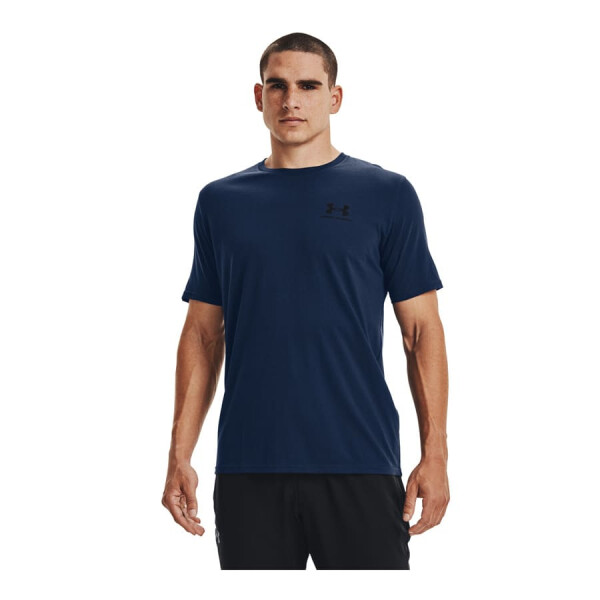 Remera Under Armour Sportsyle de Hombre - 799-408U1O Marino-negro