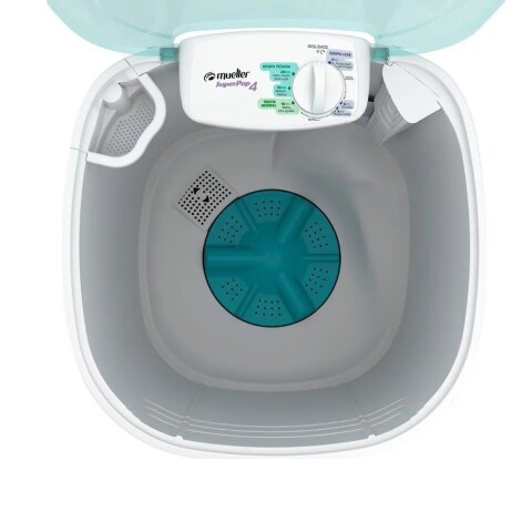 Lavarropas Mueller Pop Tank 4Kg Carga Superior Semiautomático Lavarropas Mueller Pop Tank 4Kg Carga Superior Semiautomático