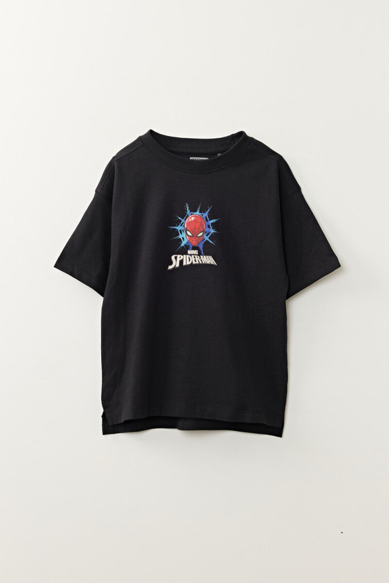 Remera estampa spiderman - Spider-man Gris 