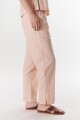 PANTALON LINO STRECH ROSA