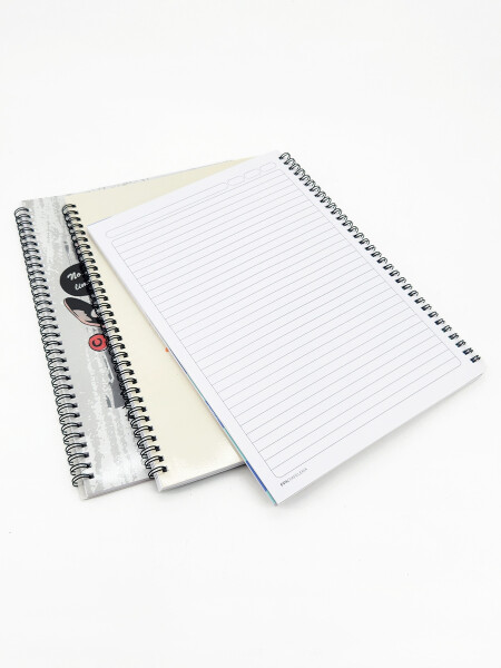 CUADERNOLA TAPA FLEX 70 HOJAS 4 O +