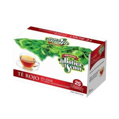 Té Rojo Botica Del Señor 25 Unidades Té Rojo Botica Del Señor 25 Unidades