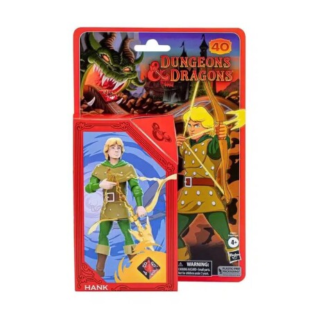 Figura articulada Dungeon And Dragons - Hank Figura articulada Dungeon And Dragons - Hank