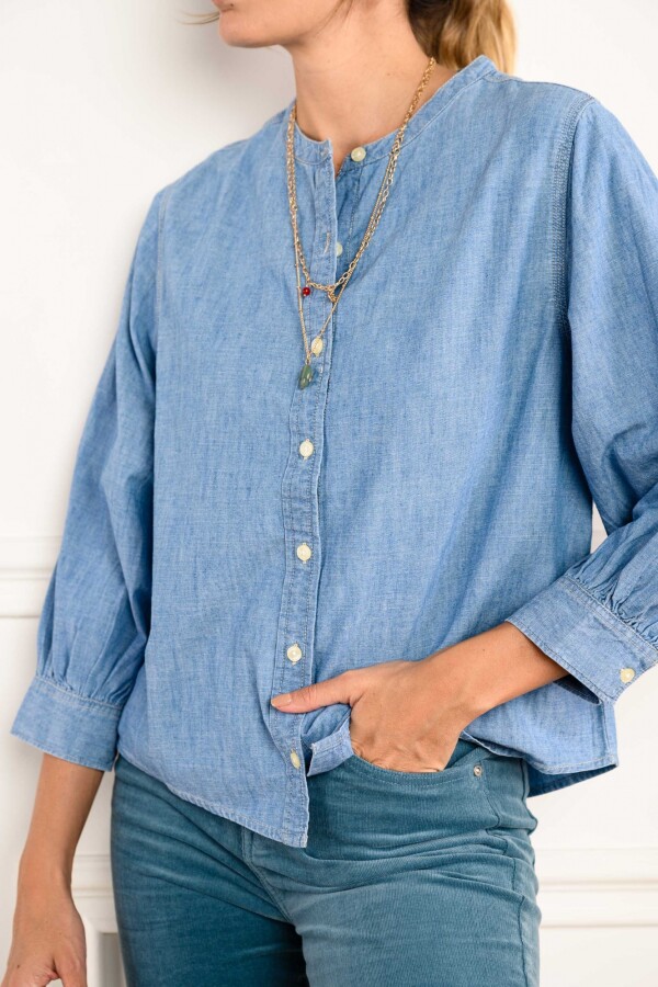 Blusa Denim Jean