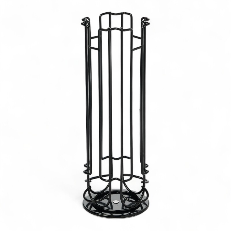 Soporte Giratorio Para 24 Capsulas De Café Negro