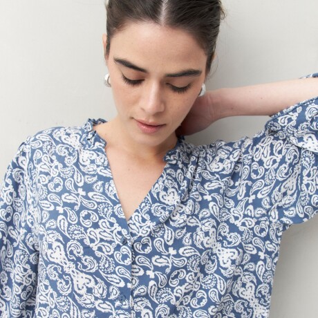 CAMISA ZEPHYR Azul Marino