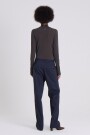 PANTALON SASTRE HERMES Azul Marino