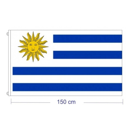 Bandera de Uruguay con Ojales Polyester 150X90CM 001