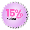 Descuento tampones Kotex