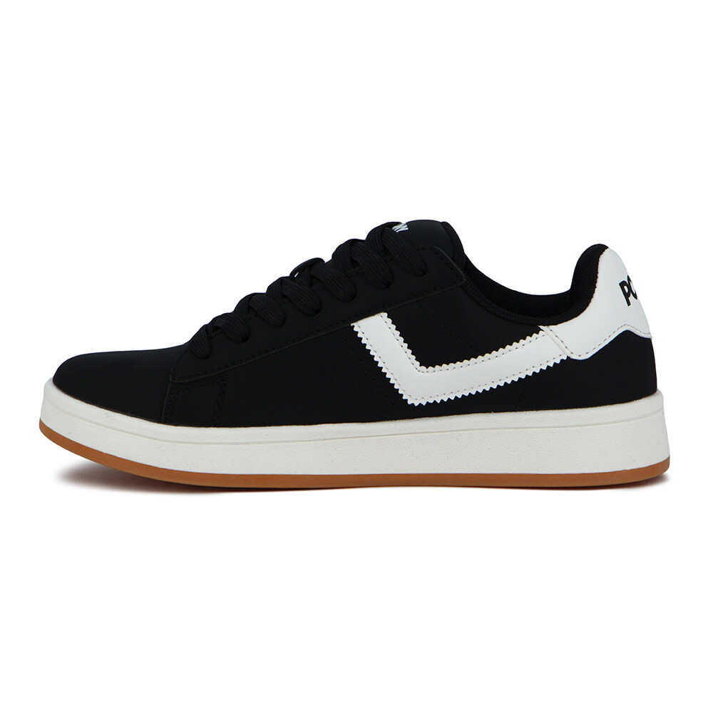 Pony Calzado Lifestyle Square Pu Unisex - Negro/Blanco Negro-Blanco