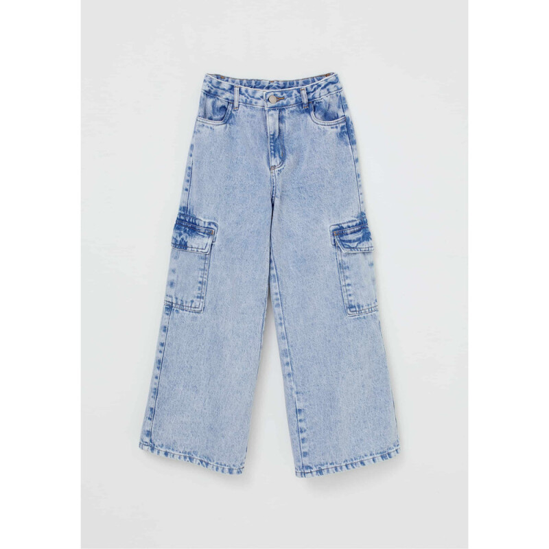 CALCA FEM AZUL CARIBE/CHUMBO/BLANCO