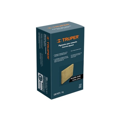 Tierra de color negro para cemento 1 kg Truper Tierra de color negro para cemento 1 kg Truper