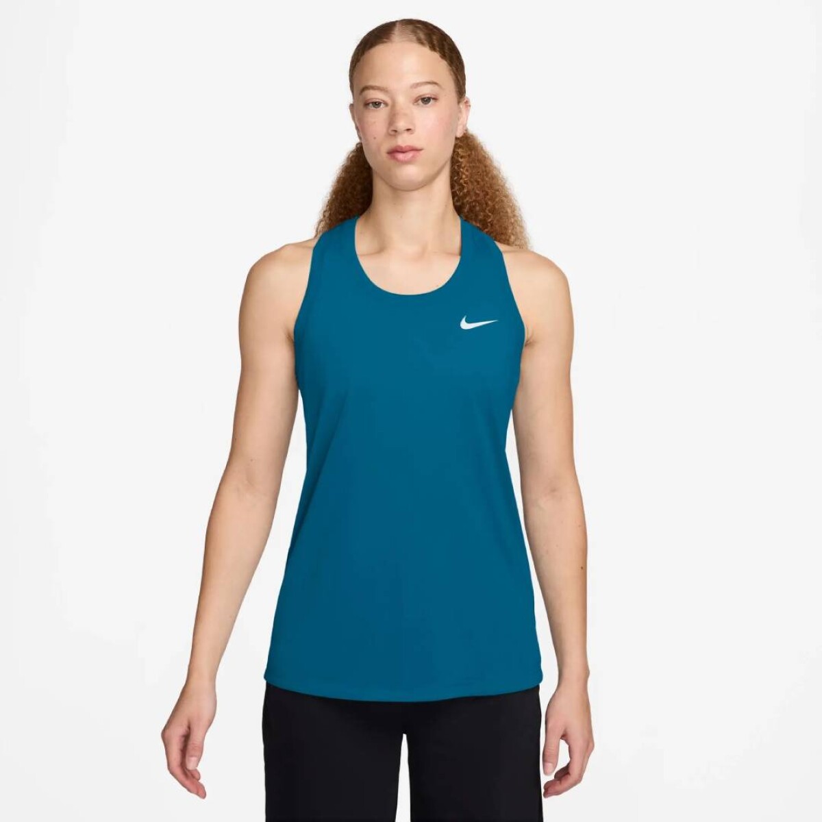 Remera Dri Fit Tank Rlgd Racer de Mujer - Verde 