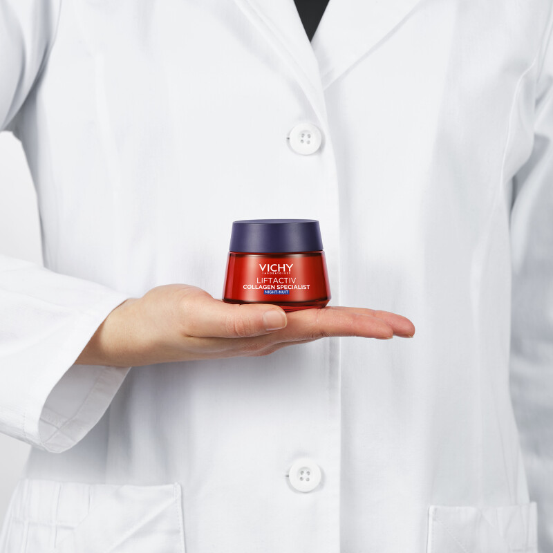 Vichy Liftactiv Collagen Specialist 16 Night 50 Ml. Vichy Liftactiv Collagen Specialist 16 Night 50 Ml.