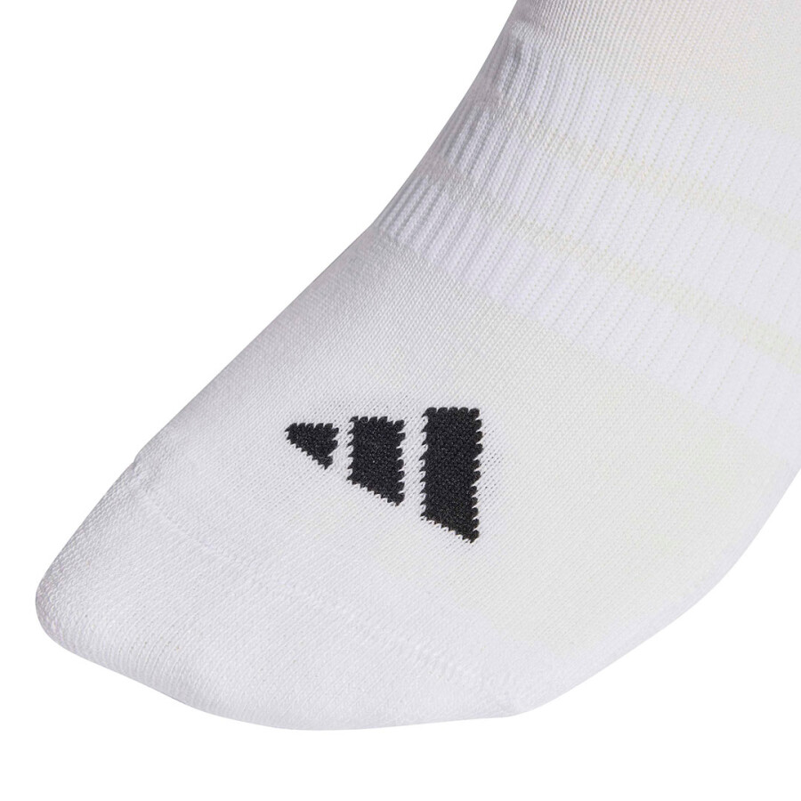Medias Unisex Adidas C Ess Low 3P Blanco
