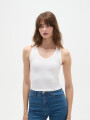 Musculosa Seniore Marfil / Off White