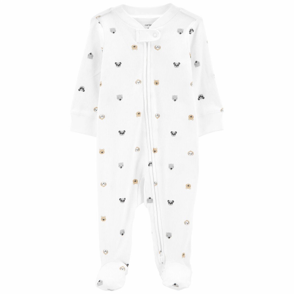 Enterito Carters Algodón animals white Enterito Carters Algodón animals white