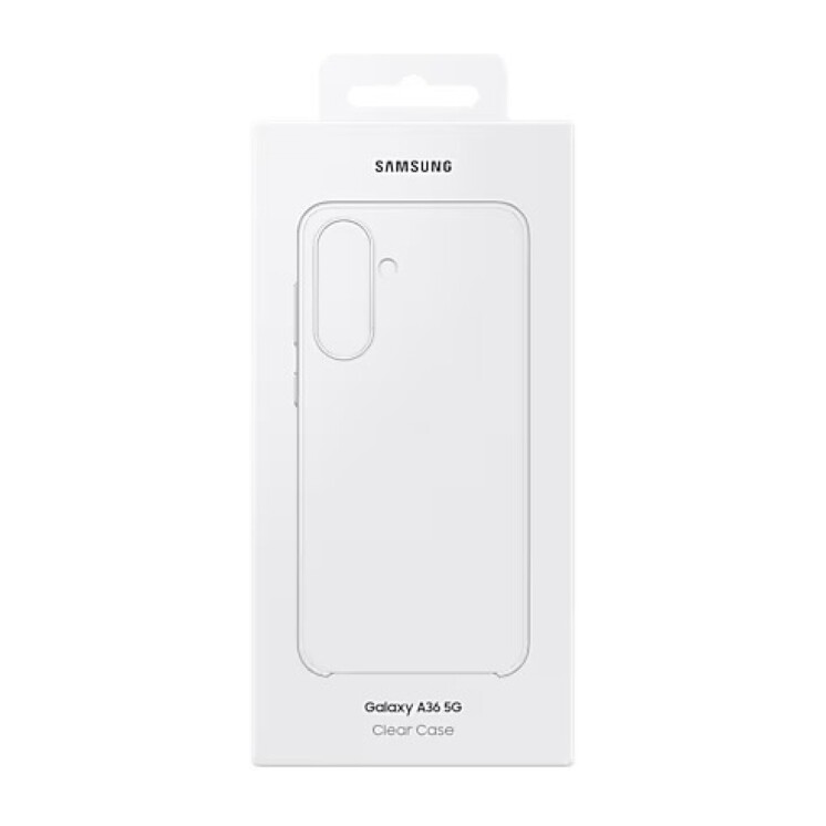 Galaxy A36 5G Silicone Case Transparent
