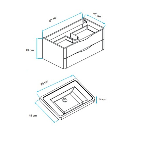 MOBILIARIO BAÑO MUEBLE COLGAR VIDRIO GAMAS DE MARRON GAMAS DE MARRON