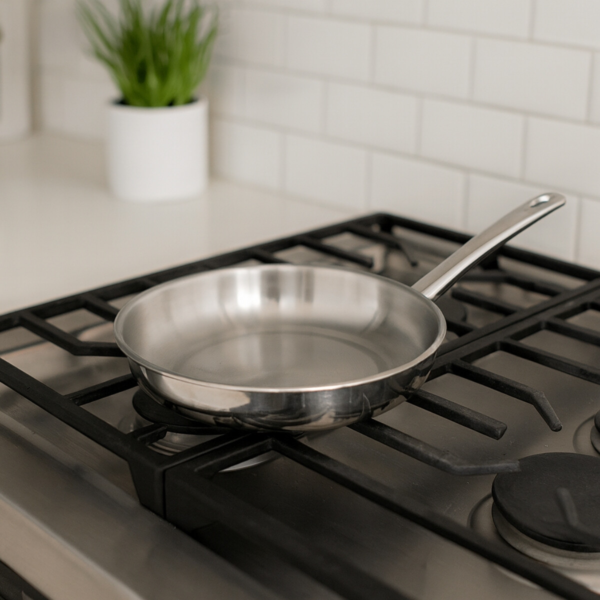 Sarten Vitrocor Acero Inoxidable 24 cm Lacor 