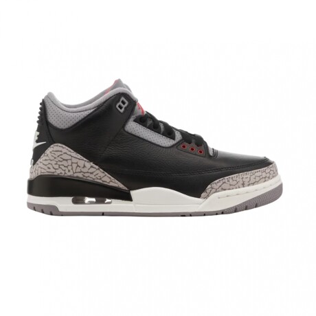 AIR JORDAN RETRO 3 BLACK CEMENT Black