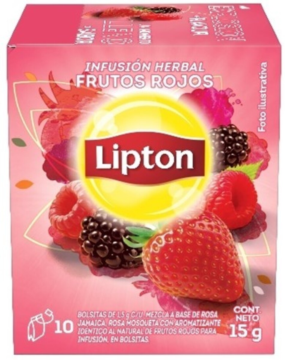 TE LIPTON X10U FRUTOS ROJOS 