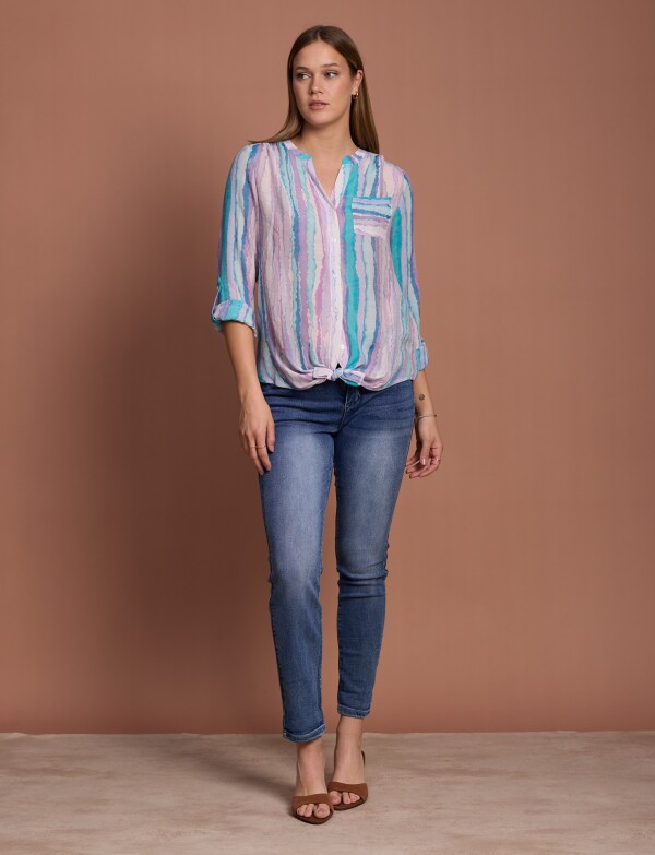 Blusa Spring LAVANDA/MULTI
