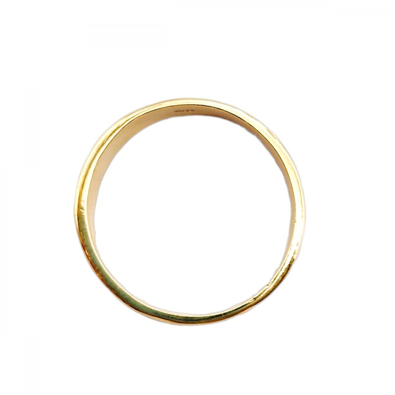 Anillo Numeros Romanos-Oro bajo-Sin Piedra-AN8205 sinpiedra